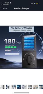 Smart Lock - Ulecoce U68  Fingerprint, Doe-het-zelf en Verbouw, Hang- en Sluitwerk, Ophalen of Verzenden, Nieuw, Chroom, Slot