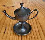 Vintage tinnen olielamp / snotneus – Royal Holland Daalderop, Antiek en Kunst, Antiek | Tin, Ophalen of Verzenden