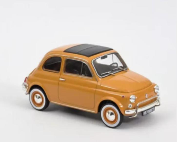 Fiat 500 L 1969 Positano GEEL schaal 1/18 NOREV ref: 187775, Hobby en Vrije tijd, Modelauto's | 1:18, Nieuw, Auto, Norev, Verzenden
