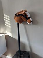 Van der Meulen Hobby Horse stokpaard met halster bruin wit, Ophalen of Verzenden, Gebruikt