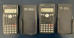 2x Casio handrekenmachine FX-82MS met deksel, Diversen, Ophalen of Verzenden, Zo goed als nieuw