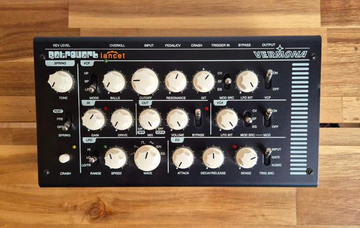 Vermona Retroverb Lancet, Muziek en Instrumenten, Synthesizers, Zo goed als nieuw, Overige aantallen, Overige merken, Ophalen of Verzenden