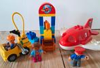 Duplo vliegtuig / vliegveld, Ophalen of Verzenden, Zo goed als nieuw, Duplo