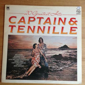 Captain and Tennille - 20 Greatest Hits LP beschikbaar voor biedingen