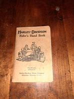 Harley Davidson Riders Hand Book 1923, Motoren, Handleidingen en Instructieboekjes