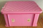 Rubbermaid krat, opbergen, roze deksel 36 x 25 x 42, sterk !, Ophalen, Minder dan 35 cm, Minder dan 50 cm, Zo goed als nieuw