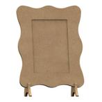 Gomille MDF gegolfde fotolijst rechthoekig 23 x 18,5 cm, Hobby en Vrije tijd, Knutselen, Materiaal, ., Nieuw, Ophalen of Verzenden