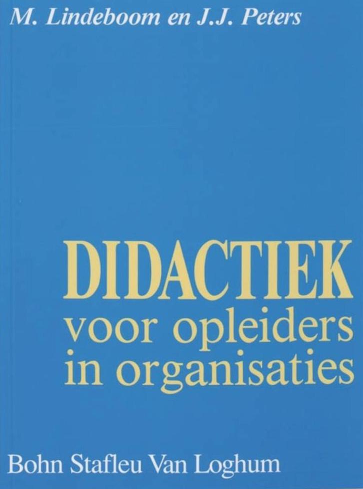 Didactiek voor opleiders in organisaties, Boeken, Advies, Hulp en Training, Zo goed als nieuw, Ophalen of Verzenden