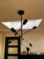 Moderne zwarte plafondlamp - 6 lichts, Huis en Inrichting, Lampen | Hanglampen, Ophalen of Verzenden, Nieuw, Metaal, 50 tot 75 cm