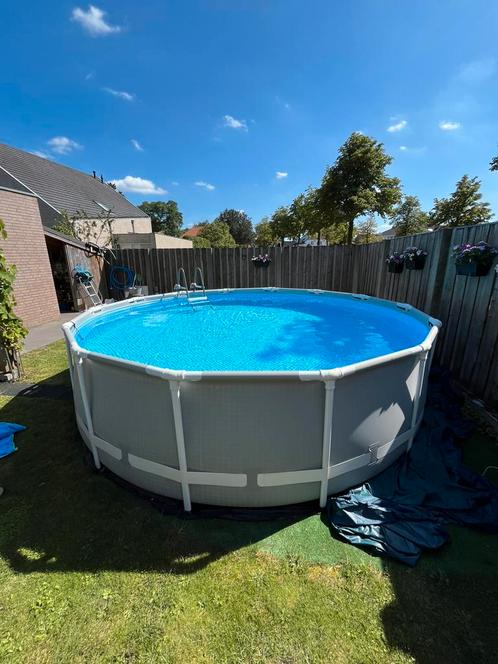 Intex zwembad van 4 x 1meter, Tuin en Terras, Zwembaden, Minder dan 80 cm, 200 tot 400 cm, Rechthoekig, Ophalen