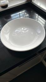 Witte Habitat Oliebollen Schaal, Porselein of Keramiek, Schaal, Rond, Ophalen of Verzenden