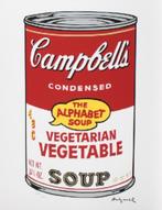 Andy Warhol(1928)Lithografie"Camp Vegetarian Veg Soup"Ges Ge, Antiek en Kunst, Kunst | Litho's en Zeefdrukken, Ophalen of Verzenden