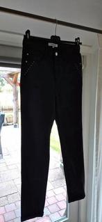 Te koop mooie zwarte coating broek mt 38, merk Morgan, Maat 38/40 (M), Zwart, Zo goed als nieuw, Lang