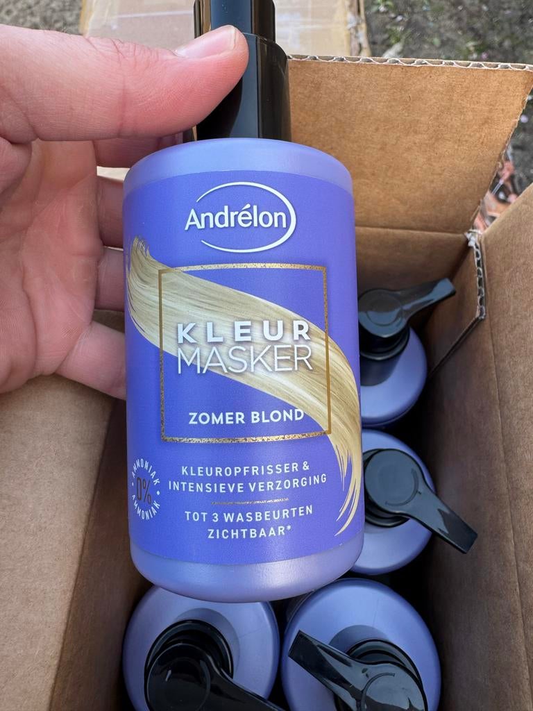 Andrélon Kleur Masker Zomer Blond - Bulkvoordeel, Sieraden, Tassen en Uiterlijk, Uiterlijk | Haarverzorging, Nieuw, Haarverzorger of -hersteller