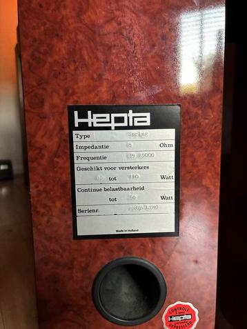 Hepta Spring Luidsprekers - Made in Holland beschikbaar voor biedingen