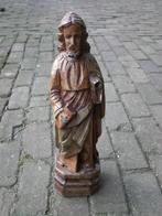 Vroeg 19e eeuws houten beeld religieus, Antiek en Kunst, Kunst | Beelden en Houtsnijwerken, Ophalen of Verzenden