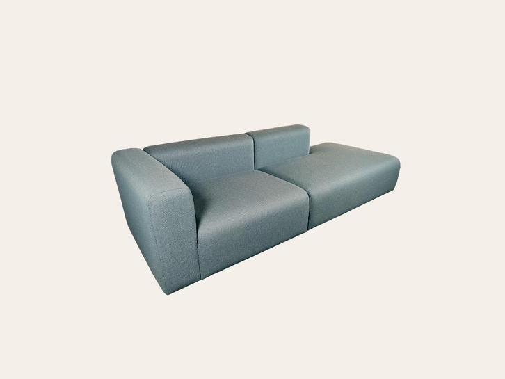 Hay Mags 2.5 combinatie 2 links bij TheReSales, Huis en Inrichting, Banken | Bankstellen, Zo goed als nieuw, Rechte bank, Driepersoons