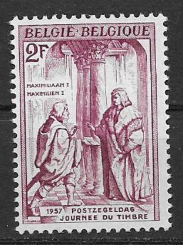 België 1957   Dag v/d postzegel   1056   (Pfr), Postzegels en Munten, Postzegels | Europa | België, Postfris, Verzenden
