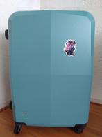 Proteca Deluxe Ruime koffer cyaan met klerenhangers, Sieraden, Tassen en Uiterlijk, Koffers, Hard kunststof, 45 tot 55 cm, Ophalen of Verzenden