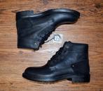 YELLOW CAB - leren Defend boots black - maat 44, Zwart, Boots, Nieuw, Ophalen of Verzenden