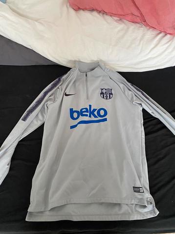 Officieel FC barcelona trainingstrui beschikbaar voor biedingen