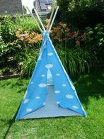 Stoere Blauwe Tipi Speeltent - Blauw - nieuw in doos, Ophalen of Verzenden, Nieuw