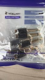 Nieuwe RCA audio adapters ( 5 stuks in de verpakking), Ophalen of Verzenden, Zo goed als nieuw, Minder dan 2 meter