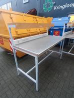stevige werktafel met aansluiting voor elektra - goede staat, Ophalen, Gebruikt, Onbekend, 170 cm of meer