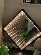Unieke zeldzame 80’s infinity mirror, Ophalen of Verzenden, Rechthoekig, Minder dan 100 cm
