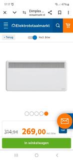 Dimplex luxe elektrische kachel / nieuwstaat  / bezorgen, Ophalen of Verzenden, Zo goed als nieuw, Elektrisch, Overige soorten