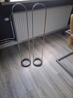 2 box standaards van JAMO, Gebruikt, Ophalen of Verzenden, 60 tot 120 watt, Front, Rear of Stereo speakers