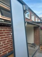 Overkapping dak/wand antraciet profielen/opaal polycarbonaat, Tuin en Terras, Overige Tuin en Terras, Ophalen, Zo goed als nieuw