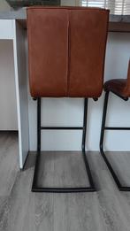 Barkrukken 2x, Ophalen, 60 tot 90 cm, Zo goed als nieuw, Metaal