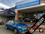 Kia Stonic 1.0 T-GDi MHEV DynamicLine | Automaat, Auto's, Zwart, Blauw, 100 pk, Bedrijf