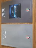 2x ALFA ROMEO 33 folder Quadrifoglio verde  1.7 16 V 1990 NL, Ophalen of Verzenden, Zo goed als nieuw, Alfa Romeo