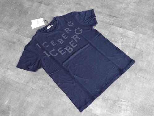 Iceberg Beachwear T-Shirt Donkerblauw maat L (valt kleiner), Kleding | Heren, T-shirts, Nieuw, Maat 52/54 (L), Blauw, Verzenden