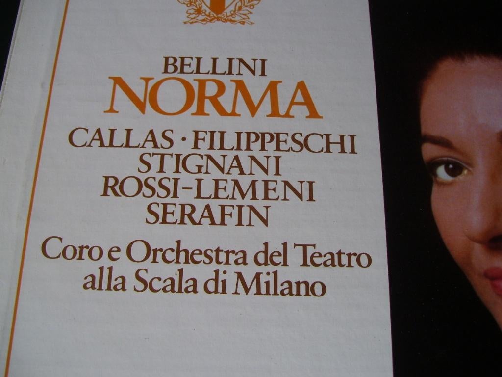 MARIA CALLAS NORMA, Cd's en Dvd's, Vinyl | Klassiek, Opera of Operette, Ophalen of Verzenden, Zo goed als nieuw, Romantiek