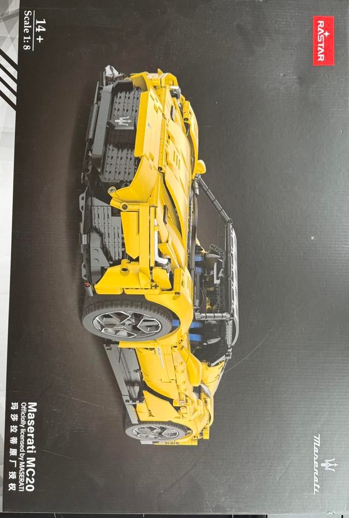 Rastar Maserati MC20, Ophalen of Verzenden, Zo goed als nieuw