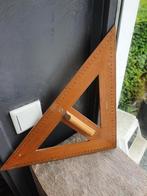 Groot houten teken driehoek gemerkt P. out o.a. van het merk, Ophalen of Verzenden
