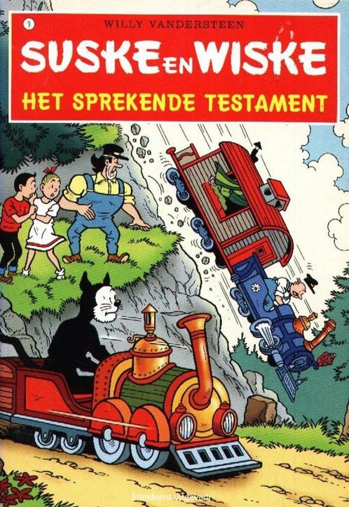 Suske en Wiske dl 9 - Het Sprekende Testament - Willy van de, Boeken, Stripboeken, Gelezen, Eén stripboek, Verzenden