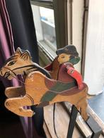 Antiek Houten Paardje met Ruiter  30 stuks, Antiek en Kunst, Antiek | Speelgoed, Ophalen