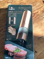 Elektrische Peper- en Zoutmolen Set - Goud, Huis en Inrichting, Ophalen of Verzenden, Nieuw