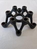 (D) Vintage gietijzeren kandelaar, Jens Harald Quistgaard, Huis en Inrichting, Woonaccessoires | Kandelaars en Kaarsen, Ophalen of Verzenden