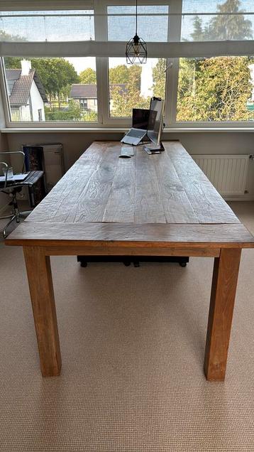 Teak tafel 280cm lang!! beschikbaar voor biedingen
