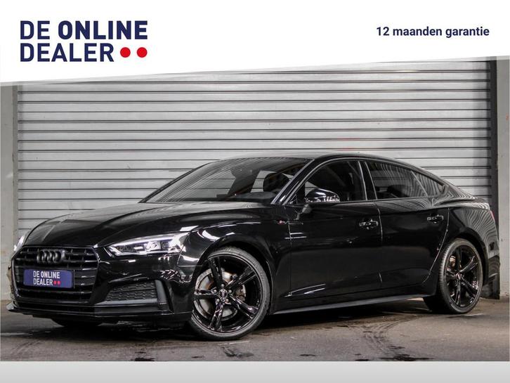 Audi A5 Sportback 150PK AUT Black Edition |Virtual|Sfeer|19i, Auto's, Audi, Bedrijf, Te koop, A5, ABS, Airbags, Airconditioning