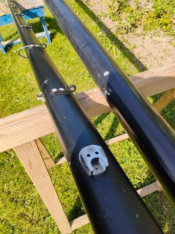 aluminium mast en giek beschikbaar voor biedingen