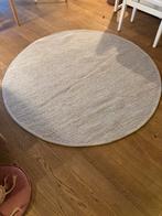 Rond wollen kleed diameter 1.60, Huis en Inrichting, Ophalen, Beige, 150 tot 200 cm, Rond