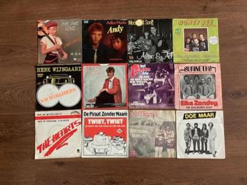 35 Nederlandstalige piraten vinyl singels in één koop beschikbaar voor biedingen