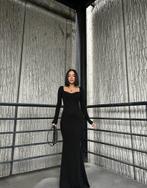 Avondjurk galajurk zwart met subtiele glitter maat L, Kleding | Dames, Gelegenheidskleding, Galajurk, Zwart, Maat 42/44 (L), Nieuw