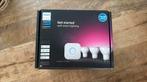 3x Philips Hue GU10 (400 lumen) spot + Philips Hue Bridge, Ophalen of Verzenden, Nieuw, Plafondspot of Wandspot, Led